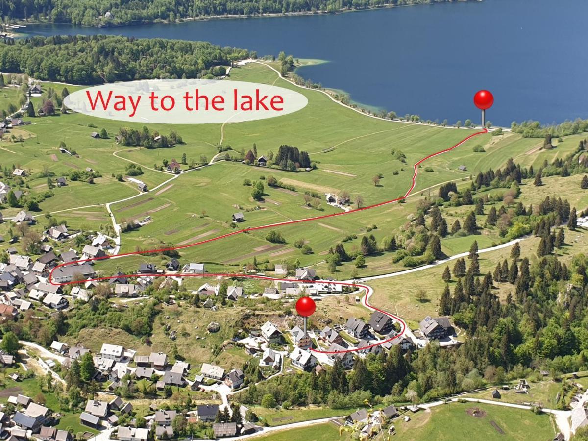 Apartments Vila Darja Bohinji-tó Kültér fotó